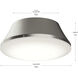 Avra 3 Light 15 inch Brushed Nickel Flush Mount Ceiling Light