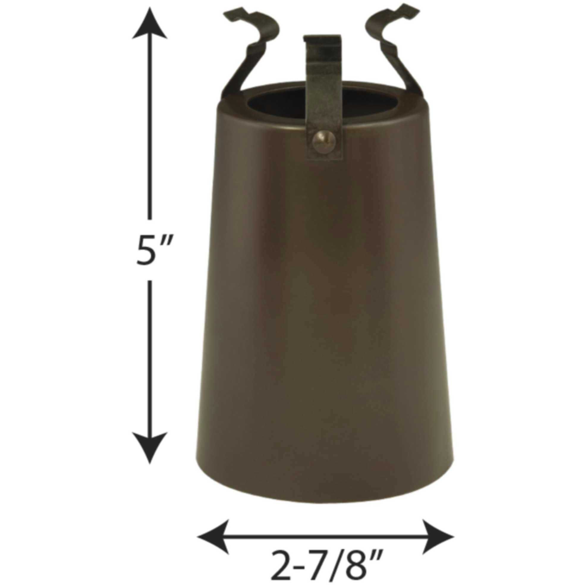 Nightsaver Antique Bronze Outdoor Lamp Shield