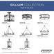 Gilliam 9 Light 35.5 inch Matte Black Chandelier Ceiling Light