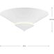 Pinellas 4 Light 25 inch White Plaster Semi-Flush Mount Ceiling Light, Design Series