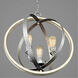 Conestee 3 Light 21.25 inch Galvanized Pendant Ceiling Light