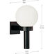Acrylic Globe Outdoor Wall Lantern