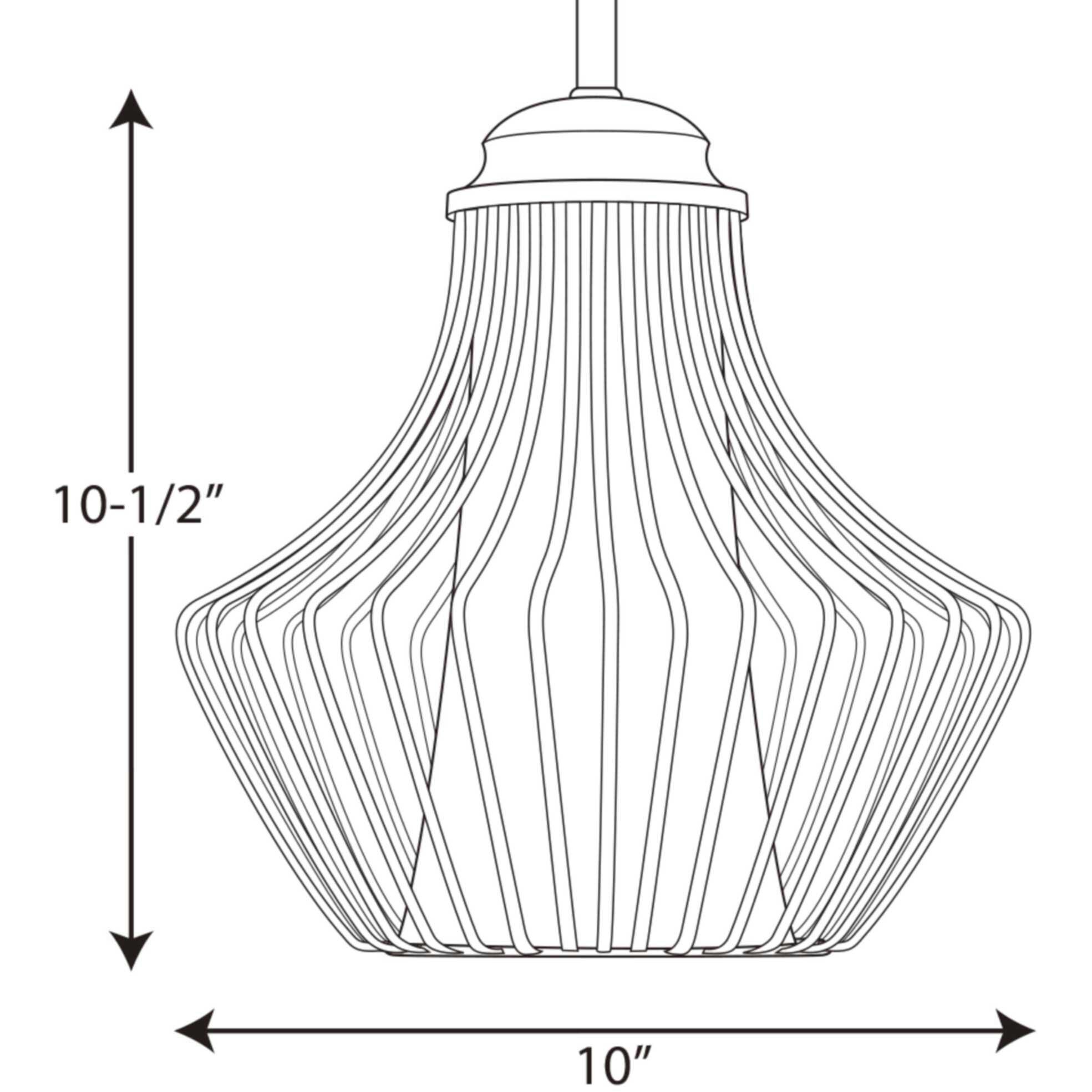 Finn 1 Light Metallic Silver Pendant Ceiling Light, Design Series