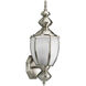 Roman Coach 1 Light 20 inch Brushed Nickel Outdoor Wall Lantern