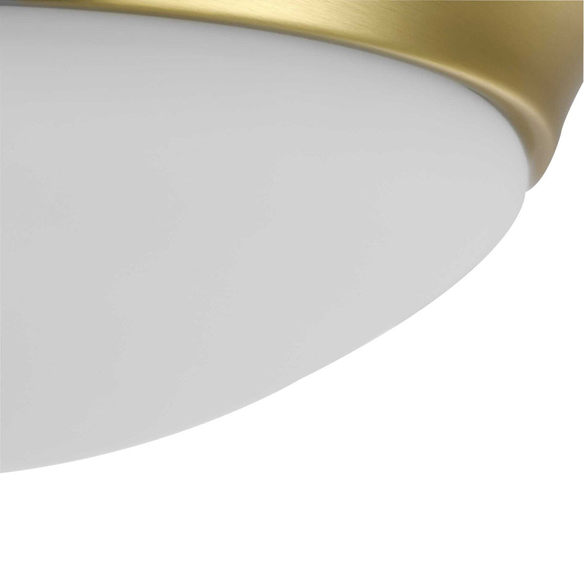 Etched Glass Close-to-Ceiling 1 Light 11.5 inch Satin Brass Flush Mount Ceiling Light