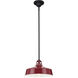 Cedar Springs 1 Light 13 inch Red Outdoor Hanging Light