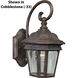Crawford 1 Light 13 inch Golden Baroque Outdoor Wall Lantern