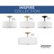 Inspire 2 Light 13 inch Brushed Nickel Semi-Flush Mount Ceiling Light