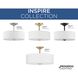 Inspire 2 Light 13 inch Graphite Semi-Flush Mount Ceiling Light