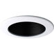 Recessed Lighting Black Recessed Step Baffle Trim