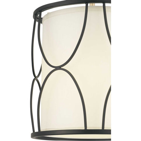 Landree 1 Light 10 inch Matte Black Mini-Pendant Ceiling Light