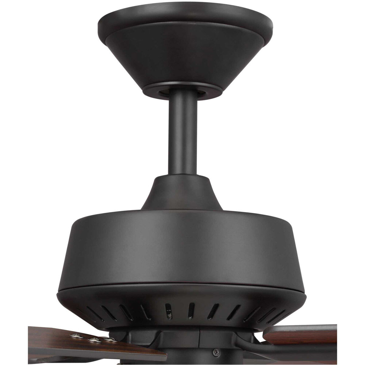 Drift 32 inch Architectural Bronze with Medium Cherry/Classic Walnut Blades Ceiling Fan