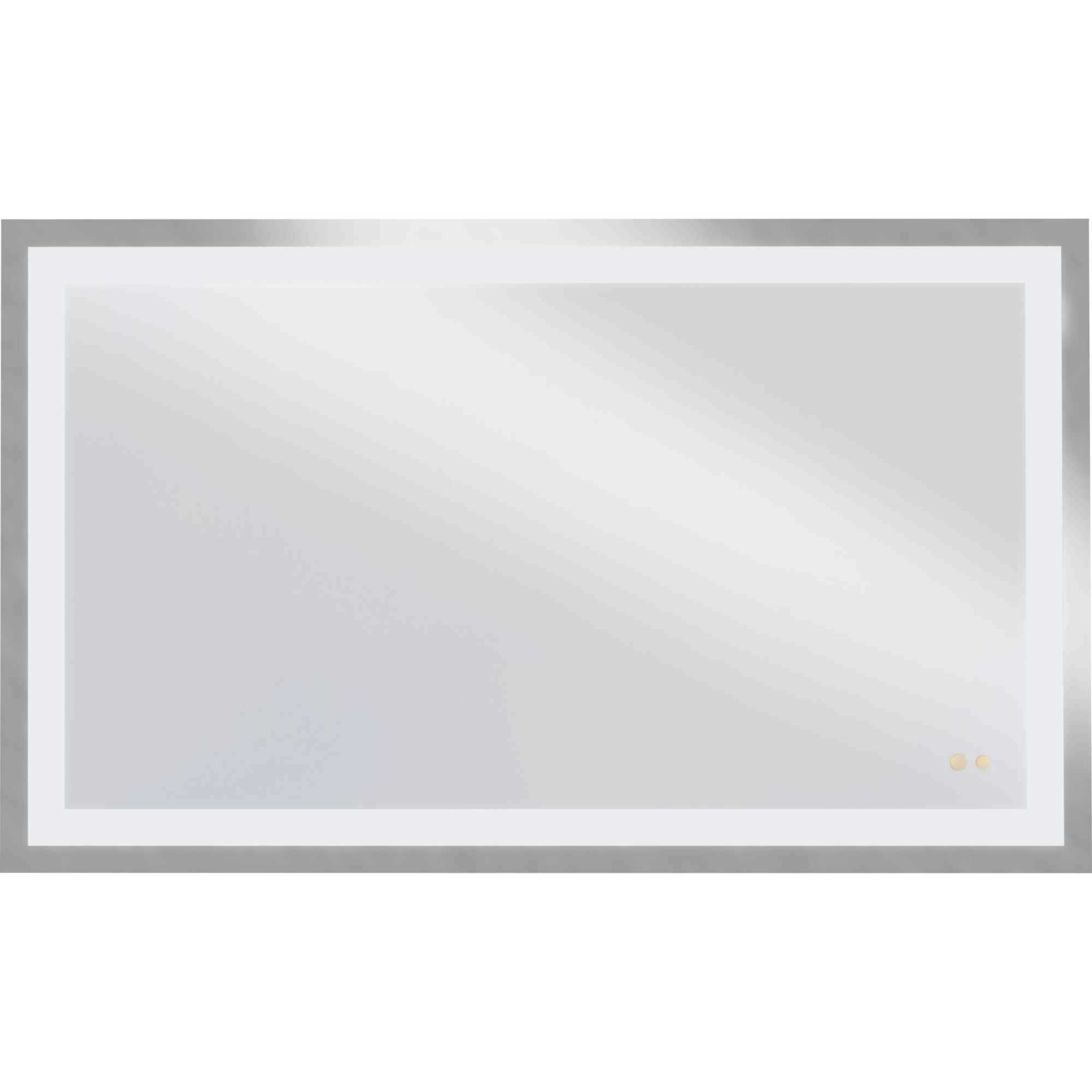 Captarent LED 60 X 36 inch White LED Mirror, Progress LED