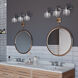 Archie 3 Light 26.25 inch Antique Nickel Bath Vanity Wall Light
