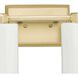 Estrada 2 Light 13.37 inch Brushed Gold Bathroom Vanity Light Wall Light
