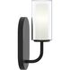 Mack 1 Light 4.75 inch Matte Black Wall Sconce Wall Light