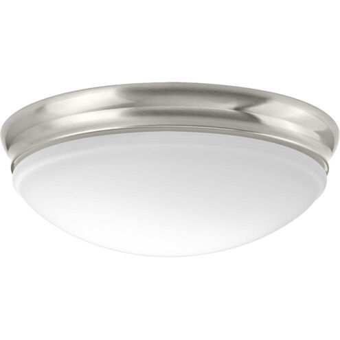 LED Flush Mount LED 13.5 inch Brushed Nickel Flush Mount Ceiling Light, Progress LED