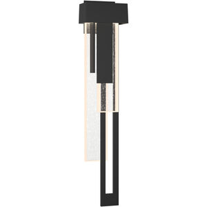 Rainfall LED 30.2 inch Coastal Black Outdoor Sconce, Large