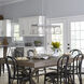 Briarwood 5 Light 38 inch Galvanized Linear Chandelier Ceiling Light