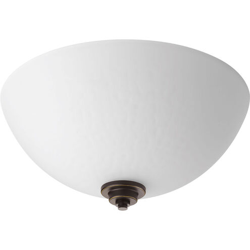 Legend 2 Light 14 inch Antique Bronze Flush Mount Ceiling Light