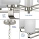League 5 Light 24 inch Brushed Nickel Chandelier Ceiling Light