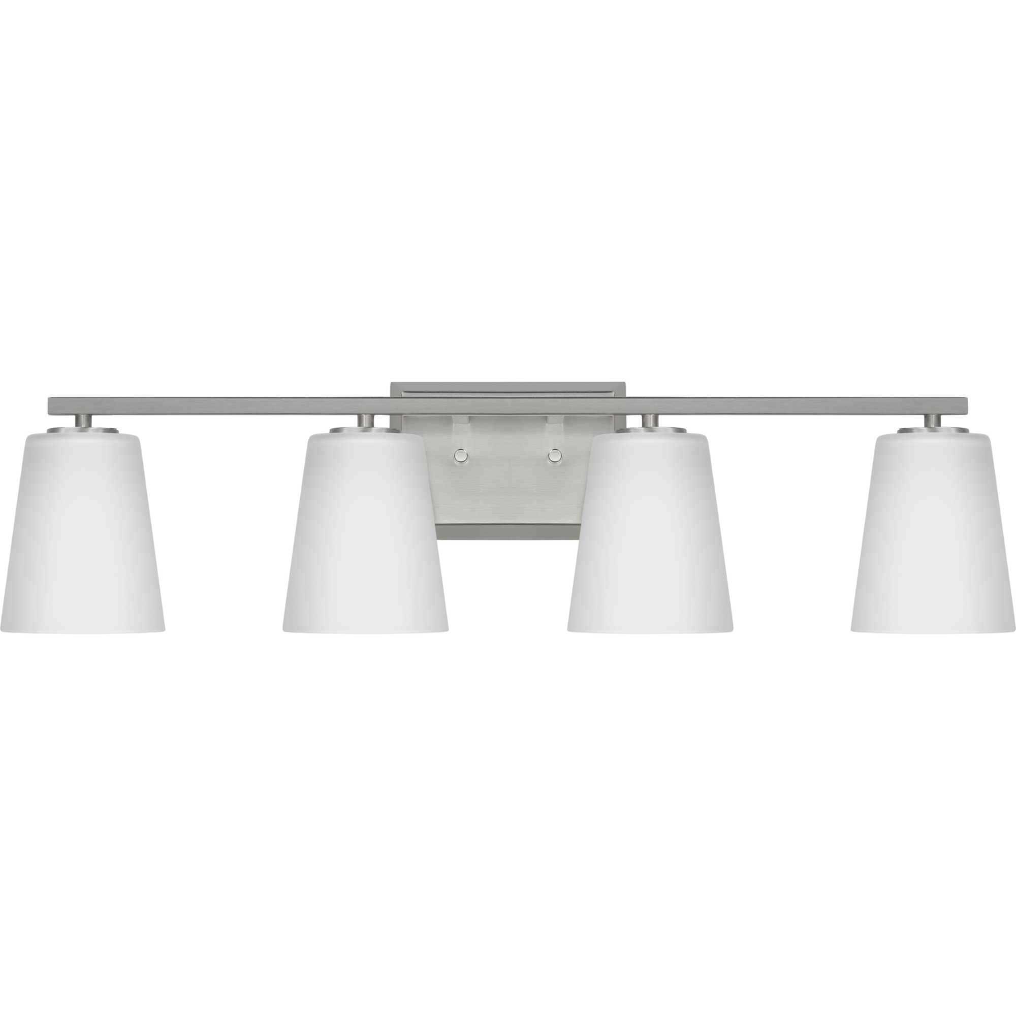 Vertex 4 Light 29 inch Brushed Nickel Bath Light Wall Light