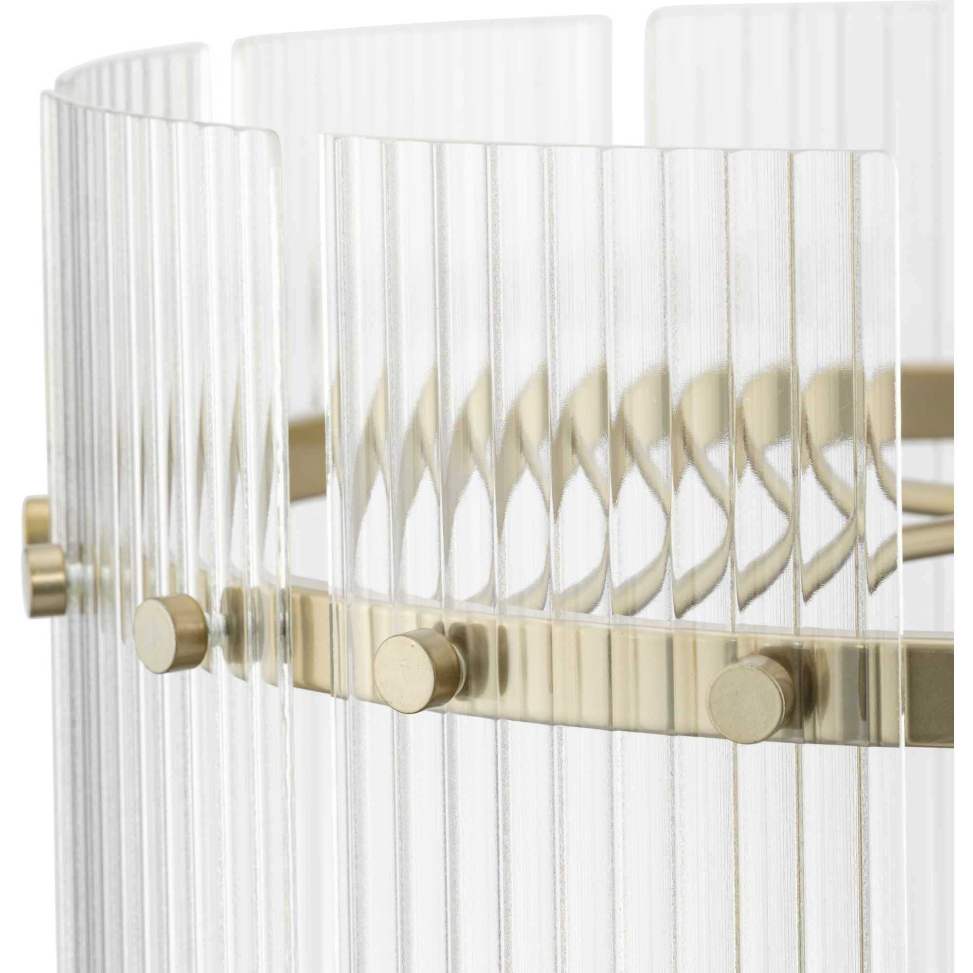 Seville 4 Light 17.87 inch Soft Gold Foyer Light Ceiling Light, Design Series