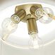 Silva 3 Light 16 inch Brushed Bronze Pendant Ceiling Light, Design Series