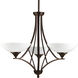 Prosper 3 Light 25 inch Antique Bronze Chandelier Ceiling Light