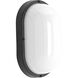 Bulkheads LED LED 6.5 inch Textured Black Outdoor Ceiling/Wall Light, Progress LED