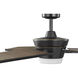 Kasota 56 inch Oil Rubbed Bronze with Tan Linen Blades Outdoor Ceiling Fan