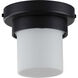 Z-1060 LED LED 4.5 inch Textured Black Outdoor Flush Mount, Progress LED