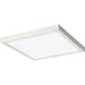Everlume LED 14 inch White Edgelit Square Flush Mount Ceiling Light, Progress LED