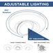 Intrinsic LED 7 inch Satin White Flush Mount Ceiling Light, Progress LED