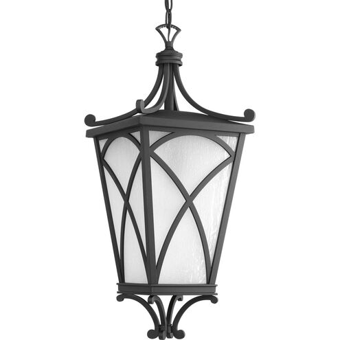 Cadence 1 Light 10 inch Black Outdoor Hanging Lantern