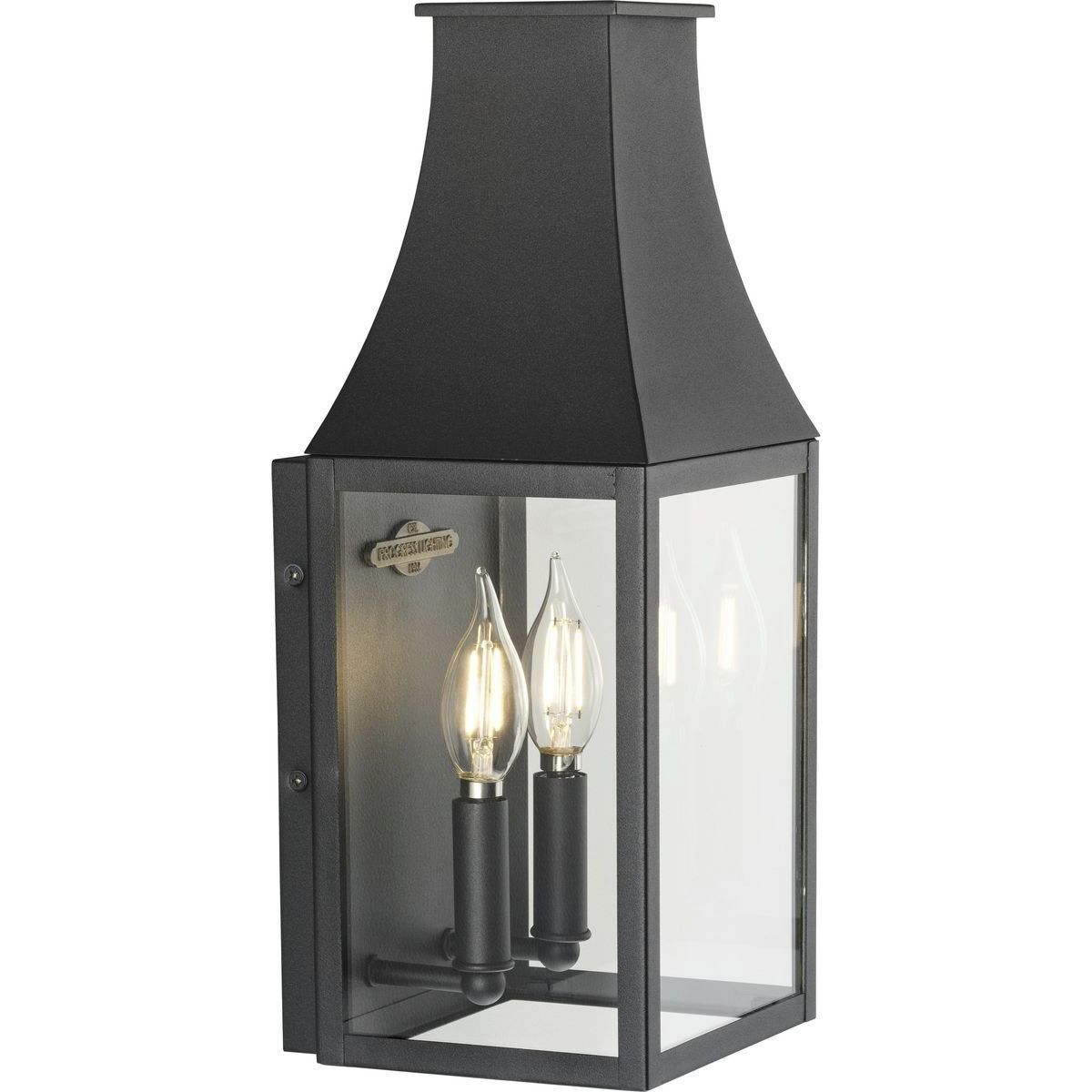 Radcliffe 2 Light 16 inch Black Outdoor Wall Lantern