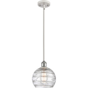 Ballston Deco Swirl 1 Light 8.00 inch Pendant