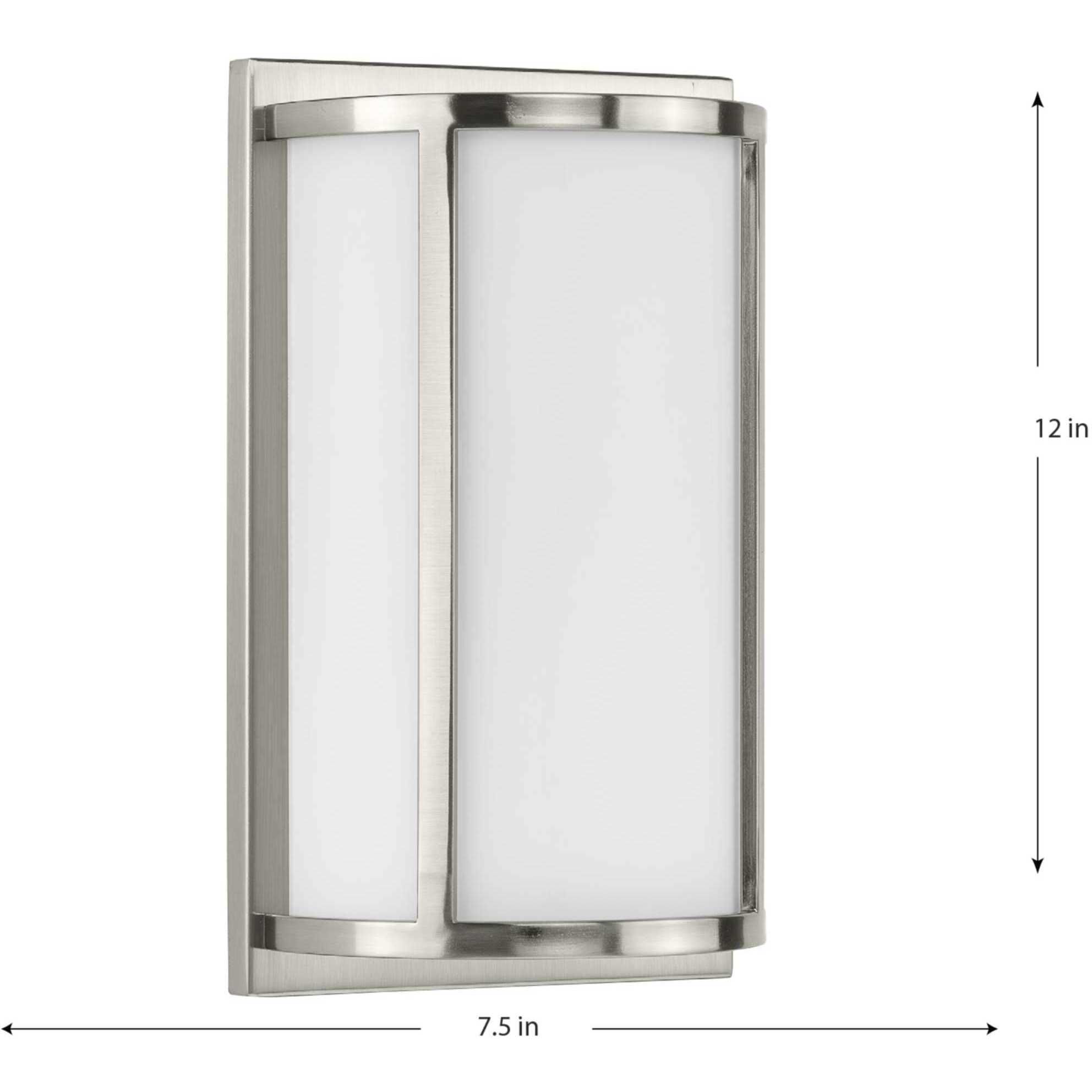 Parkhurst 2 Light 7.5 inch Brushed Nickel ADA Wall Sconce Wall Light