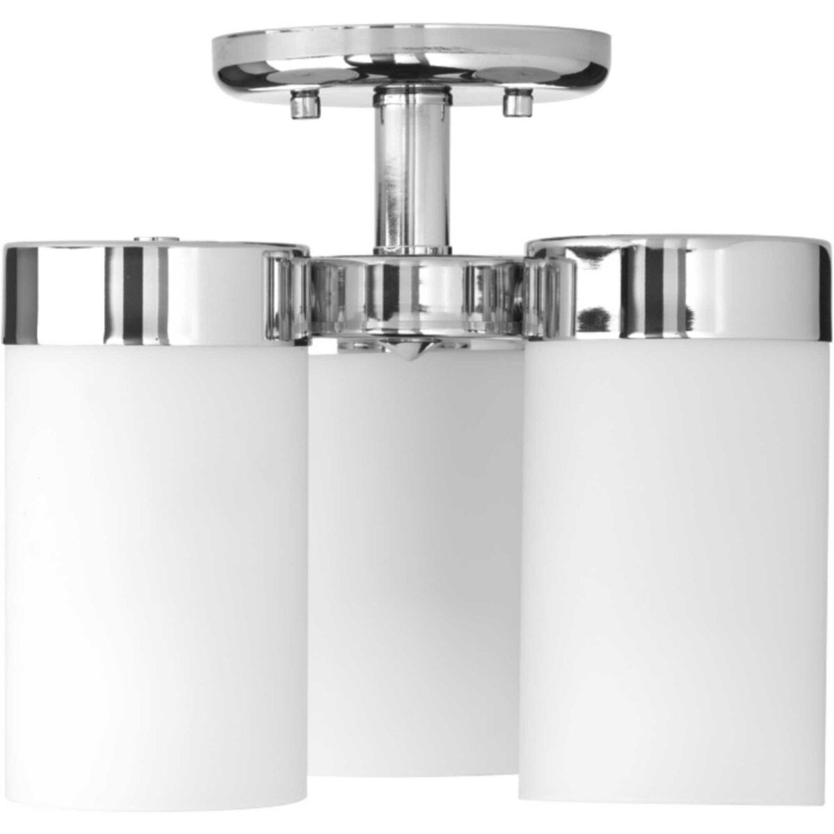 Elevate 3 Light 12 inch Polished Chrome Flush Mount Ceiling Light, Design Series