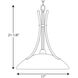 Wisten 1 Light Brushed Nickel Pendant Ceiling Light