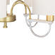 Rigsby 5 Light 32 inch Vintage Gold Chandelier Ceiling Light, Design Series