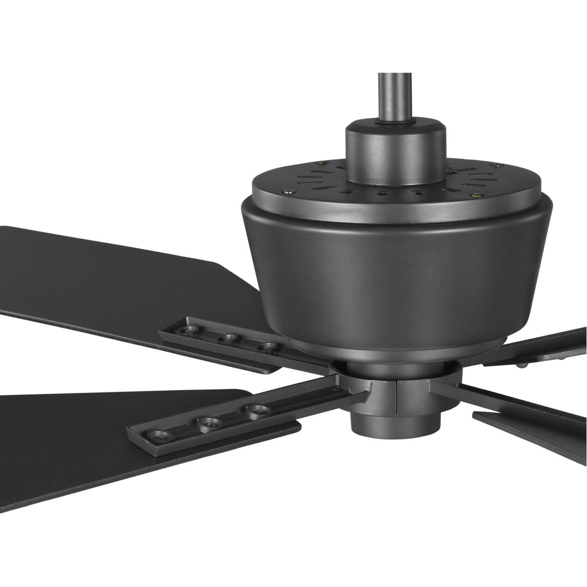 Chapin 54 inch Graphite with Grey Weathered Wood Blades Ceiling Fan