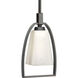 Ridge 1 Light 6 inch Espresso Mini-Pendant Ceiling Light