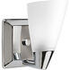 Rizu 1 Light 6 inch Polished Chrome Bath Vanity Wall Light