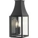 Radcliffe 2 Light 16 inch Black Outdoor Wall Lantern
