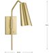Cornett LED 4.5 inch Brushed Gold Wall Bracket Wall Light