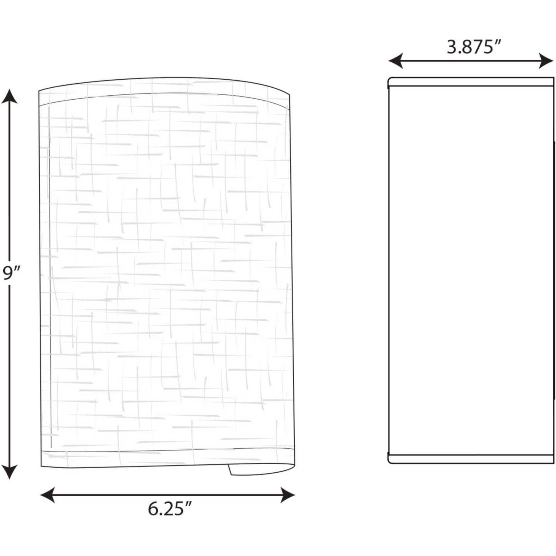 Inspire LED LED 6 inch White ADA Wall Sconce Wall Light