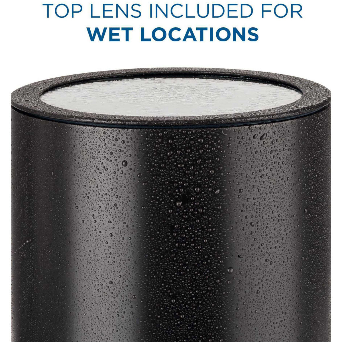 6IN CYL RNDS Up/Down Outdoor Wall Light in Antique Bronze