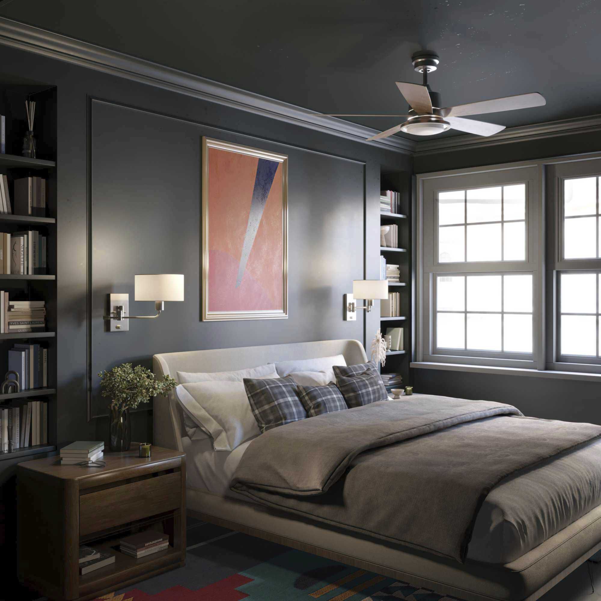 Carrick 1 Light 11 inch Brushed Nickel Wall Light