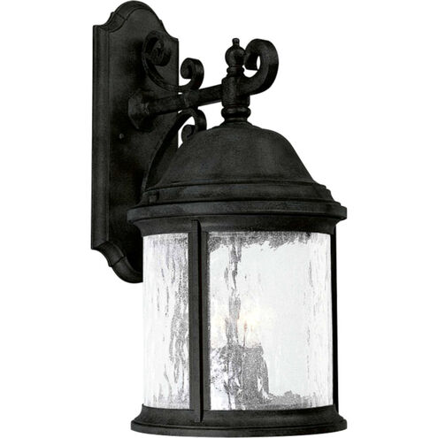 Ashmore 3 Light 21 inch Textured Black Outdoor Wall Lantern